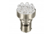 12V 21W BA15S Indicator Bulbs RED LED Bulbs SINGLE (1)