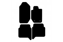 Carpet Mat Set FORD RANGER 2012>  (4 PIECE + 2 CLIPS)