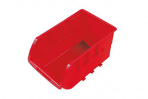 CONNECT Red Storage Bins 237mm x 144mm x 125mm Box of 20