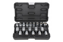 1/2 Torx Socket And Socket Bit Set 19 Pieces"