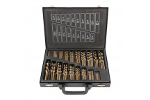 SET OF TWIST DRILLS 1-10MM HSS-CO5 COBALT