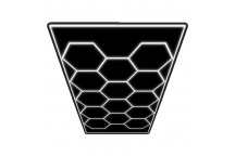 SET OF HEXAGONAL LED CEILING LIGHTS