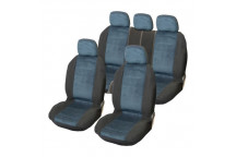 Seatcover Full Set 9pcs `Denver` Blue