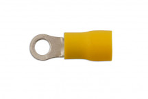 CONNECT Yellow Ring Terminals 4.3mm (100)