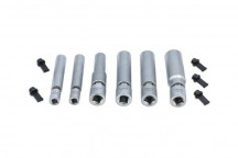 LASER Swivel Spark & Glow Plug Socket Set 1/4D