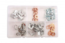 CONNECT Brake Hose Clips 15-28mm Set 80pc