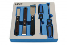 LASER Clip Remover & Tungsten Tipped Scraper Set 5pc