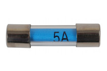 CONNECT 5 AMP Mini Glass Radio Fuses Mini (100)