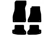 Carpet Mat Set AUDI A5 COUPE 2017-  (8 CLIPS)