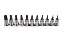 LASER Star Bit Set 11pc 3/8D - Tamperproof"