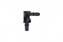 CONNECT Fuel Line Offset 2 Way Leak off Connector 5pc