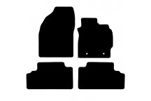 Carpet Mat Set TOYOTA AURIS >2013 (2 clips W/Spikes)