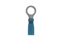 CONNECT Blue Heat shrink Ring Terminals 8.4mm (25)