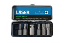 LASER Spline Bit Set - 6pc