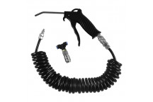Air Blow Gun 3/8 With Recoil Hoses 5M"