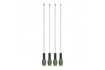SET OF 4 EXTRA-LONG TORX SCREWDRIVERS.