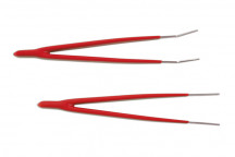 LASER Stainless Steel Tweezers 2pc