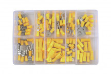 CONNECT Assorted Yellow Terminals Box Qty 110