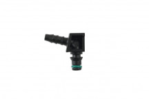 CONNECT Fuel Line Angled Quick Connector 4mm x 6mm Pk 5