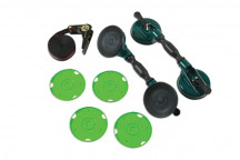 LASER Windscreen Twin Suction Cup Handle Set