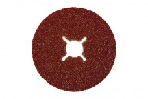 CONNECT Abracs Fibre Sanding Discs 100mm x P80 Pack 25