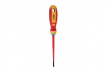 LASER Flat Insulated Screwdriver 4.0 x 100mm