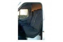 (SS3347) Universal VAN Seat Protectors BLACK  - Single & Dou