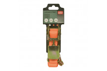 Tie Down Strap + Ratchet 25mm x 5m Hook (Max. load 350kg)