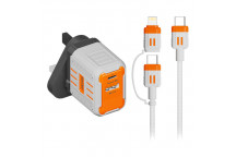 GadJet Multipack Rapid Cable + Wall Charger