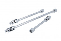 LASER Universal Joint Extention Set Spring Loaded 3/8 D 3PC