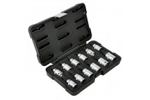 Set Of 12 1/2 Pieces 12 Point Tip Chrome Finish JBM53104"