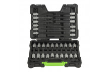 32 Pieces Bit Socket Set For Torx Crews