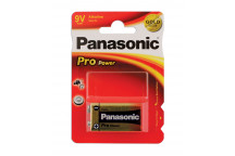 CONNECT Panasonic Pro Power PP3 9V Battery 1pc