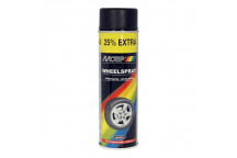 Motip Wheel Spray Matt Black 500ml