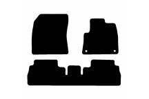 Rubber Mat Set BERLINGO MULTISPACE FULL 2ND ROW