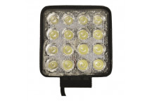 10-30V 48W LED Worklamp - 16x3W 3800lm FLOOD IP67