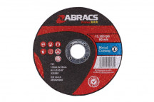 CONNECT Abracs 100mm x 3.0mm Flat Cutting Discs Pack 10
