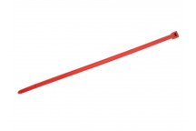 CONNECT Cable Tie 200 x 4.8mm Red (100)