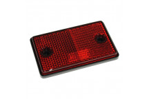 Reflectors Rectangle RED 75mm x 46mm Self Adhesive (2)