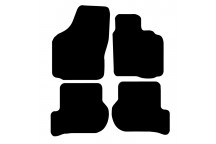 Carpet Mat Set SKODA OCTAVIA 4pcs (2 clips) (04-08)