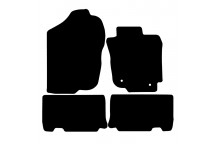 Carpet Mat Set TOYOTA RAV 4 2013-2019  (4 PIECE + 2 CLIPS