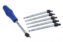 LASER UNIVERSAL JOINT HEX BIT SET 6PC