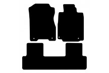 Carpet Mat Set HONDA CRV 12>18 (3XL PIECE + 4 CLIPS