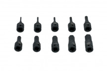 LASER Impact Hex Socket Bit Set 1/4D 10pc"