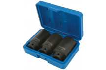 LASER Impact Socket Set - Hub Nuts - 3pc