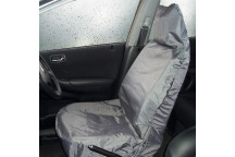 Universal Grey Water Resistant Front Seat Protector (1)