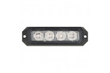 12/24v 12w Amber Led Strobe