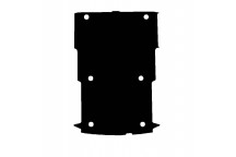 Rubber Mat Set FIAT Doblo Cargo LWB 2010> Rear section