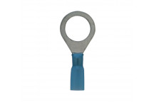 CONNECT Blue Heat shrink Ring Terminals 12.5mm (25)