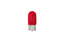 12V 5W Wedge Bulbs 501 Bulbs RED PAIR (2)